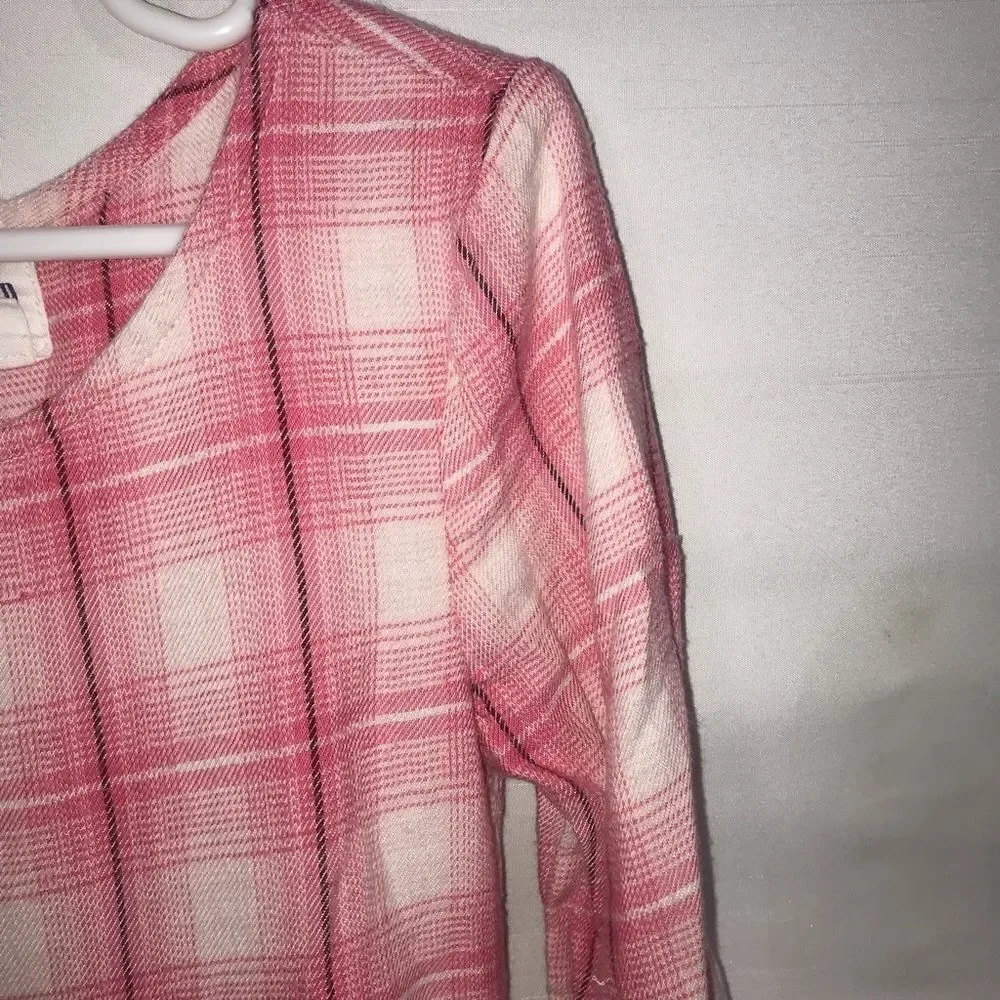 Gap Pink Plaid Dress